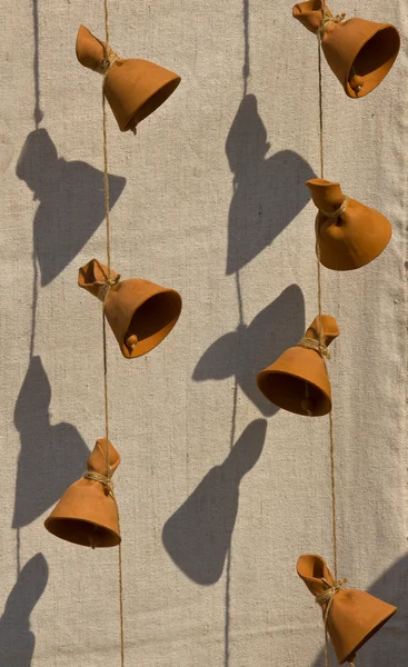 Ceramiczne dzwonki — Zdjęcie stockowe