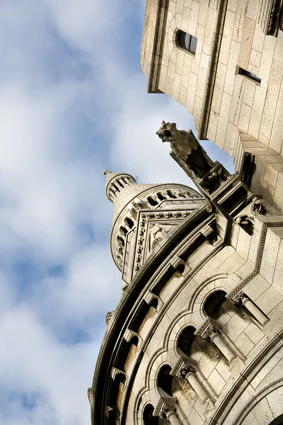Sacred Heart basilica perspective — ストック写真
