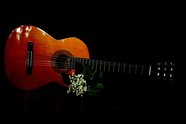 Klassieke gitaar Stockfoto