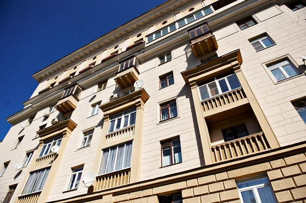 stock image Residential building in central Moscow