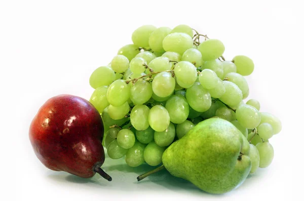 Fruits on the white backgrounds — Stock Photo, Image