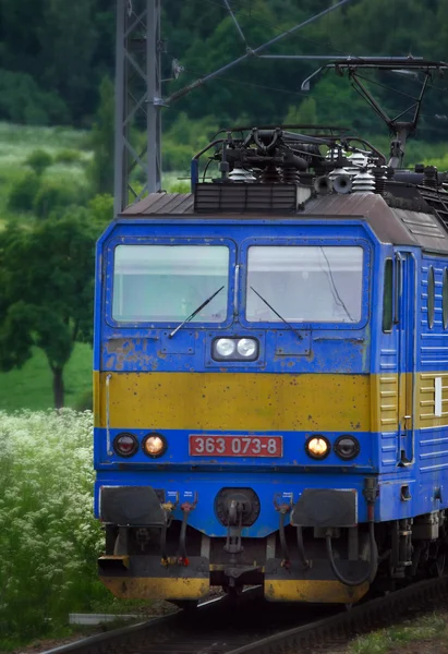 A vasúti vonat Stock Kép