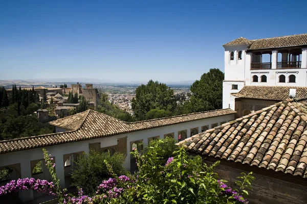 Alhambra - Palácio do complexo real — Fotografia de Stock