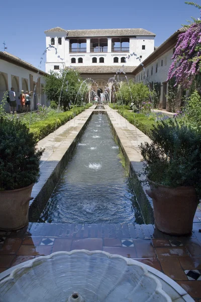 Alhambra - komplex paláce — Stock fotografie