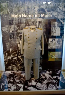 Luftwaffenmuseum, Berlin, Hermann's Goering uniform clipart