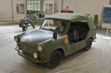 Luftwaffenmuseum, Berlin, Trabant clipart