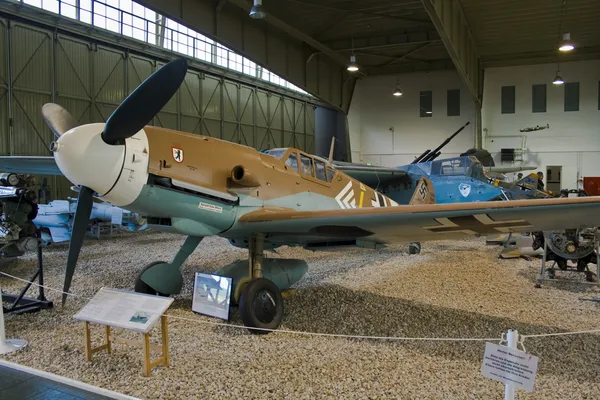 Luftwaffenmuseum, Berlin, Messerschmitt Bf 109G Stok Resim