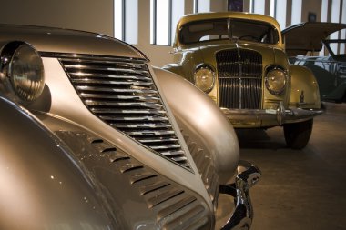 Car museum - Malaga, Spain clipart
