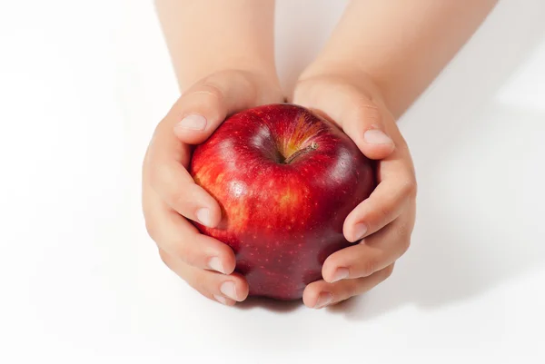 Give me the apple — Stock Photo, Image