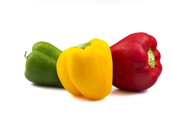 Tri color pepper — Stock Photo, Image
