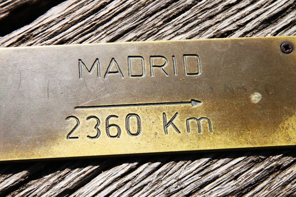 Madrid göstergesi rota