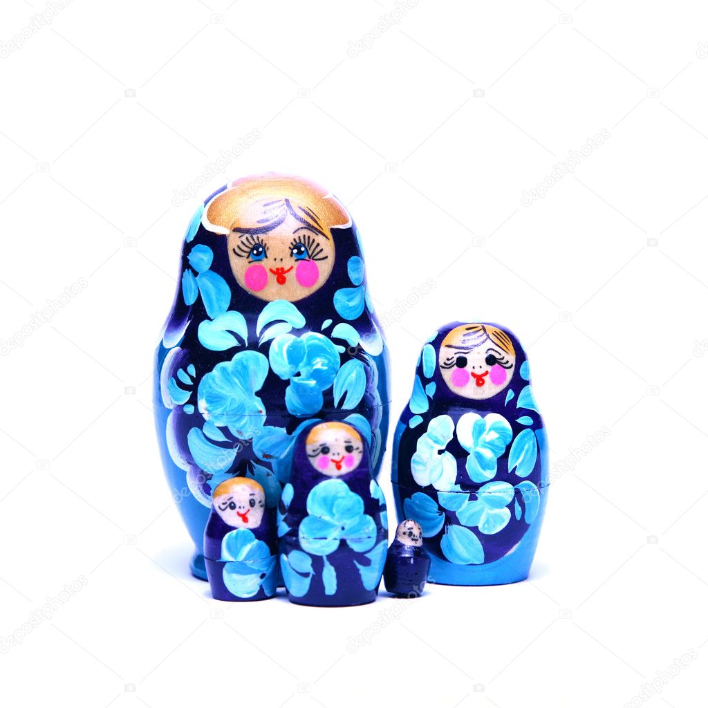 Russian Nesting Dolls (babushka) Together Stock Photo By ©ibreakstock ...