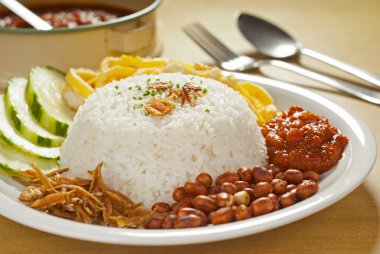 Nasi Lemak clipart