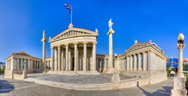 Academy of Athens panorama, Greece clipart
