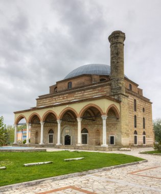 Osman Shah mosque, Trikala, Greece clipart