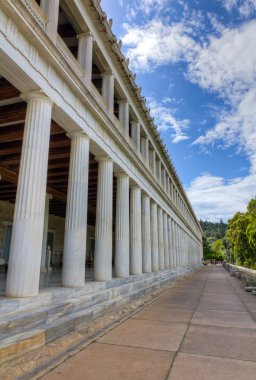 Stoa of Attalus, Athens, Greece clipart