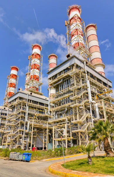 Natural gas power plant — Stock Photo, Image