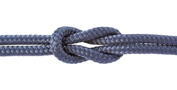 Reef knot isolated — Stock Photo, Image