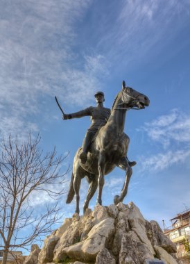 heykel nikolaos plastiras, Kardiça, Yunanistan