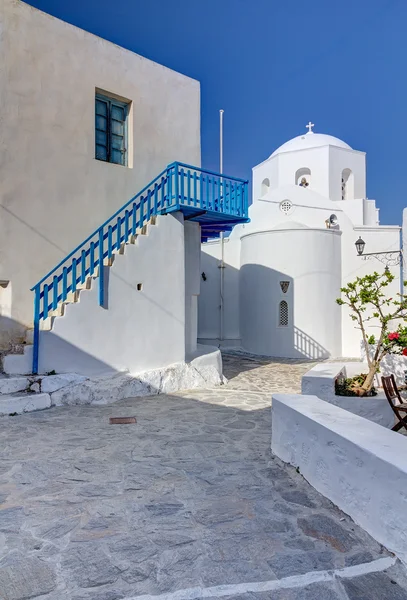 Panagia Korfiatissa igreja, Milos ilha, Cíclades, Grécia — Fotografia de Stock