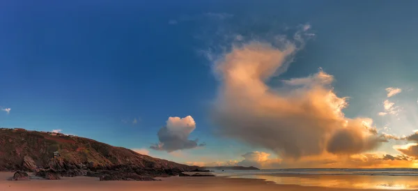 Cornish fırtına bulutları — Stok fotoğraf