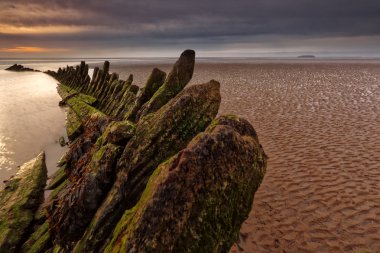 bir burnham on sea batık