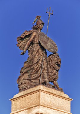 Britannia Statue clipart