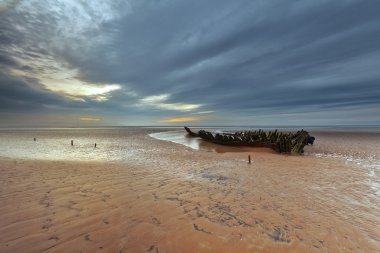 bir burnham on sea batık