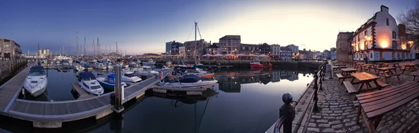 stock image Plymouth Barbican Street Views