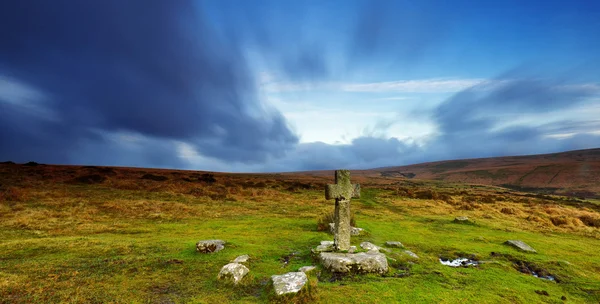 Monjas Cross, Dartmoor —  Fotos de Stock