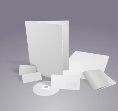 3d stationary clipart