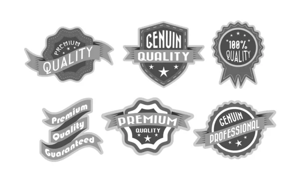 Etiketter Premium kvalitet — Stock vektor