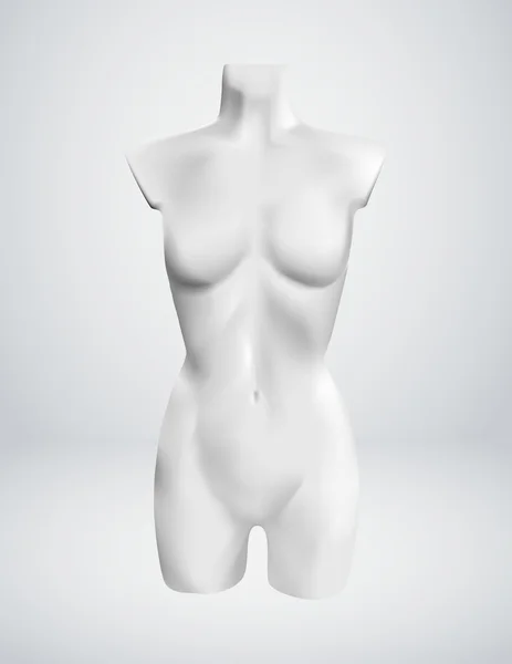 Vector mujer torso — Archivo Imágenes Vectoriales