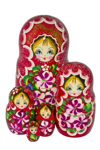 Matrioska, boneca aninhada, Rússia — Fotografia de Stock