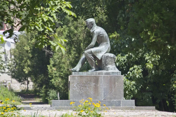 Lermontow, poeta, pomnik — Zdjęcie stockowe