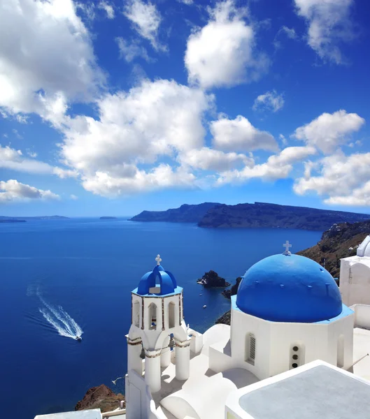 Slavný santorini island v Řecku — Stock fotografie