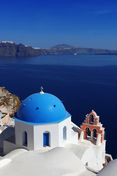 Słynny Santorini, w Grecji — Zdjęcie stockowe