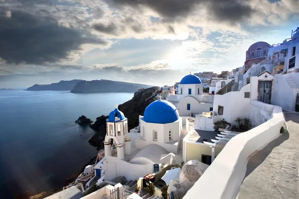 Berühmte Santorini-Insel in Griechenland — Stockfoto