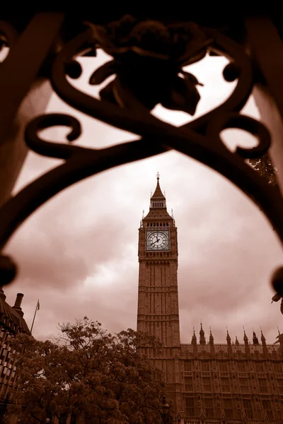 Dramatic Big Ben a Londra, Regno Unito — Foto Stock