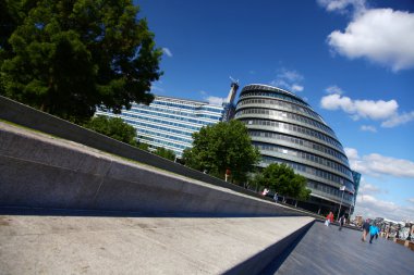 Modern Londra cityscape, Londra, İngiltere