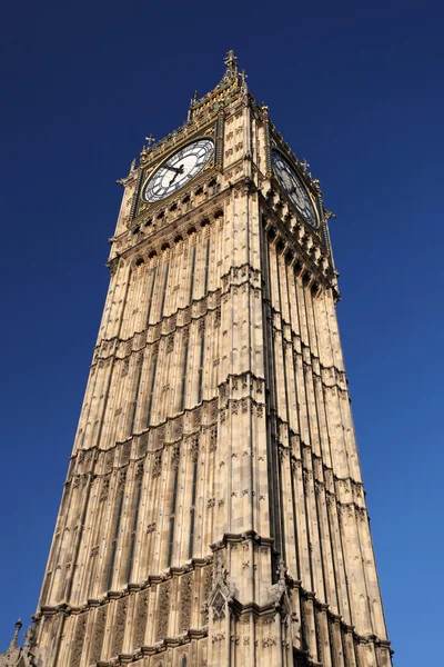 在伦敦，英国著名的大笨钟 — 图库照片