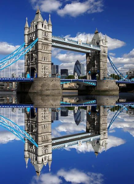 Γέφυρα διάσημο πύργο, Λονδίνο, Ηνωμένο Βασίλειο — Φωτογραφία Αρχείου
