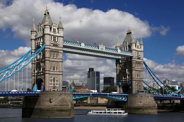 Słynna wieża mostu, Londyn, Wielka Brytania — Zdjęcie stockowe
