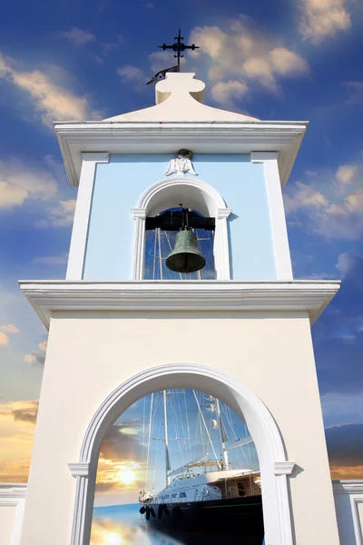 Church bell in Greece — Stock Photo, Image