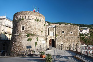 Castle in Pizzo, Italy, Calabria clipart