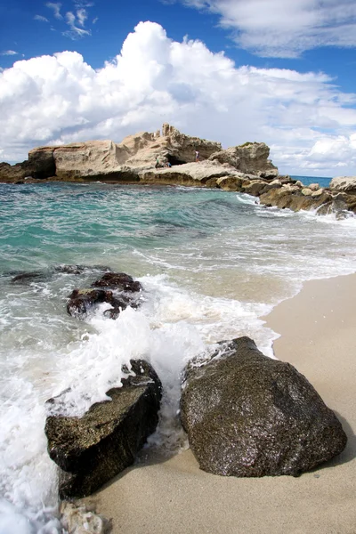 Fantastic Calabria azure coast in Italy — Stock Photo, Image