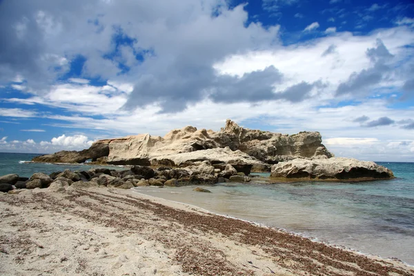 Fantastic Calabria azure coast in Italy — Stock Photo, Image