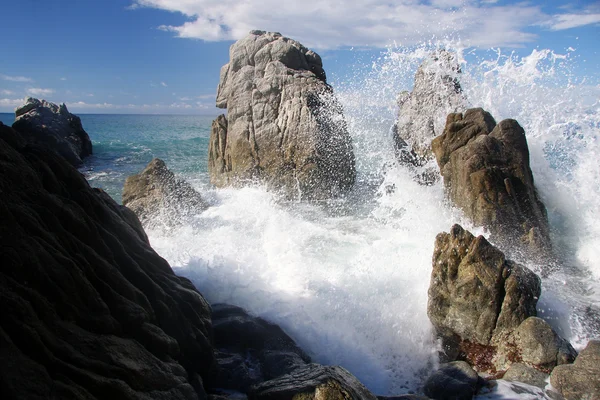 Fantástica costa azul de Calabria en Italia —  Fotos de Stock