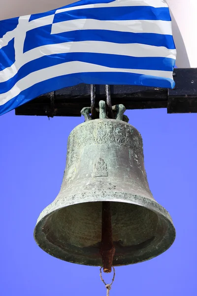 Bell řecké církve — Stock fotografie