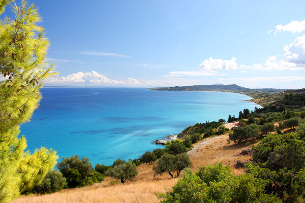 Azure coast of Greece, Zakynthos Island